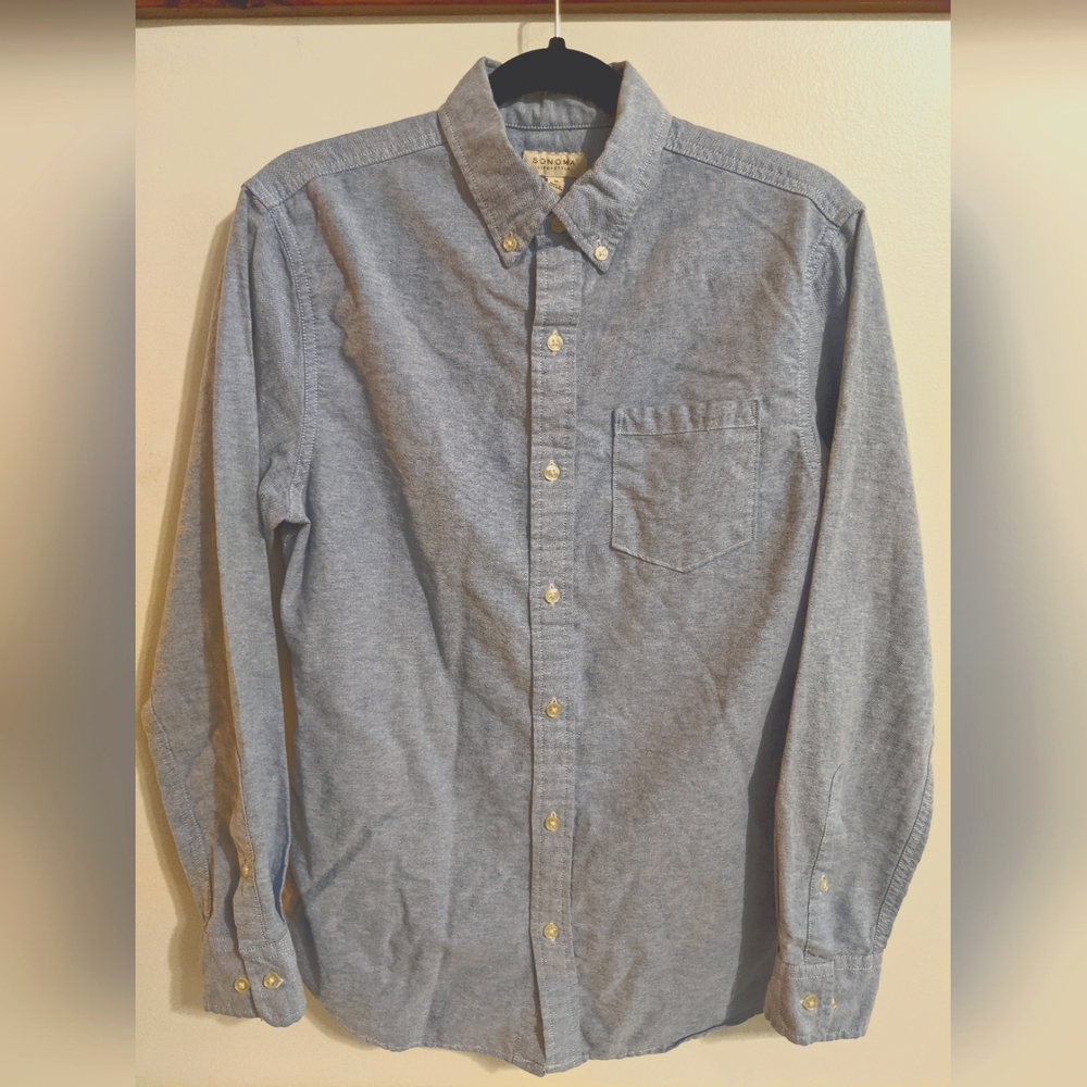 Sonoma Blue Oxford Button Down